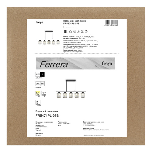 Люстра Freya FR5474PL-05B фото 6